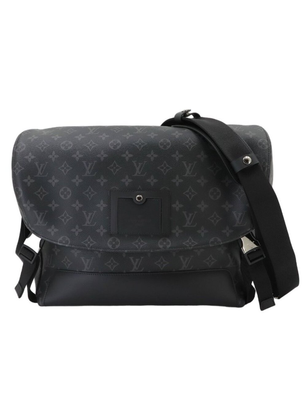 Louis Vuitton Monogram Eclipse Messenger Voyage MM Shoulder Bag